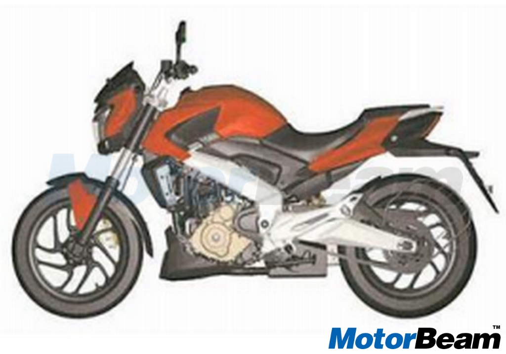 Bajaj Pulsar CS 400 Patent 2016