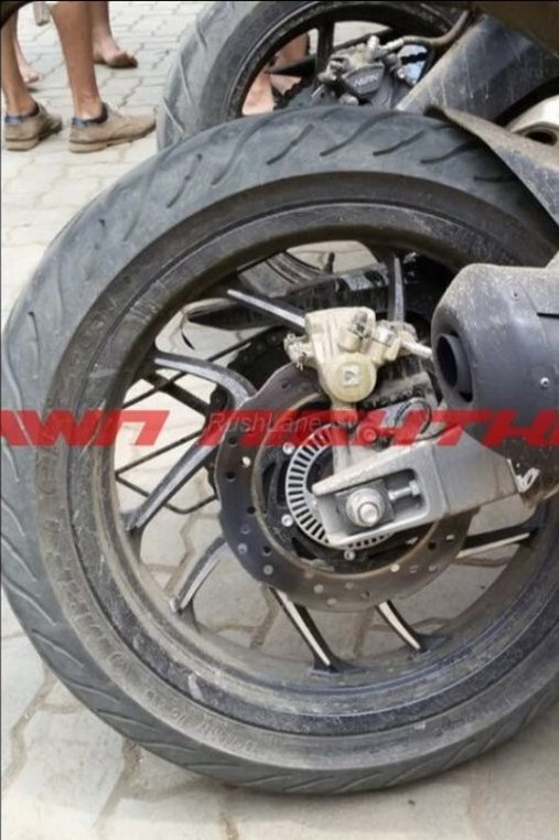Bajaj Pulsar CS400 Spied ABS