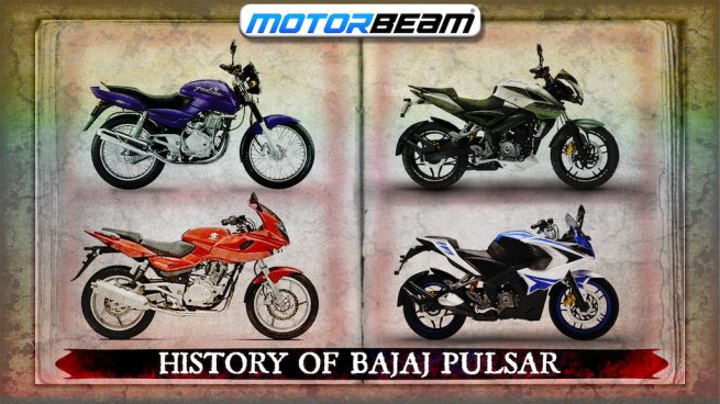 Bajaj Pulsar History