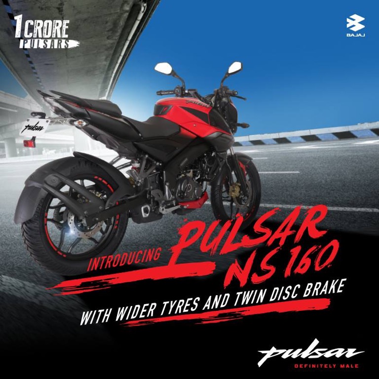 Bajaj Pulsar NS 160 Rear Disc