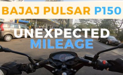 Bajaj Pulsar P150 Mileage Test