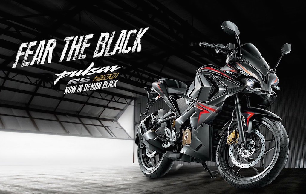 Bajaj Pulsar RS 200 Colour Black