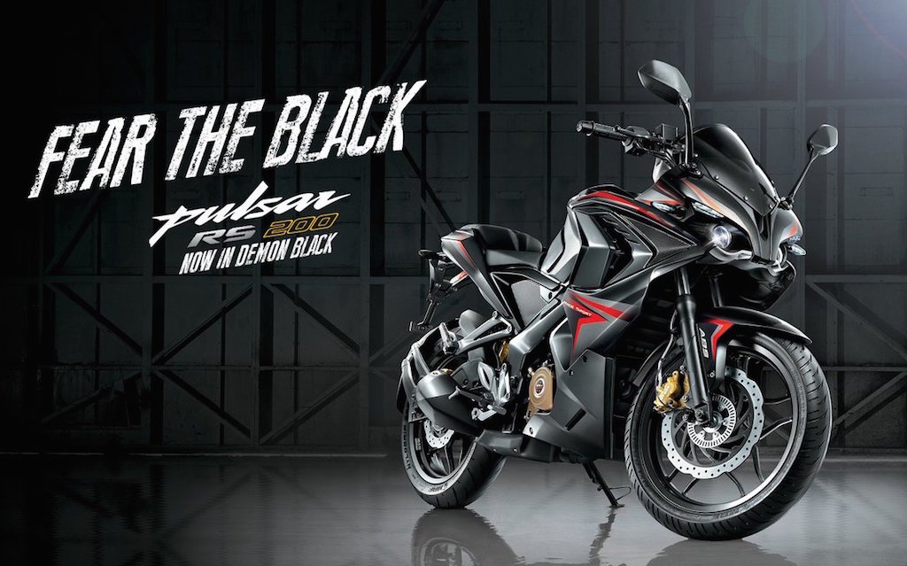 Bajaj Pulsar RS 200 Demon Black