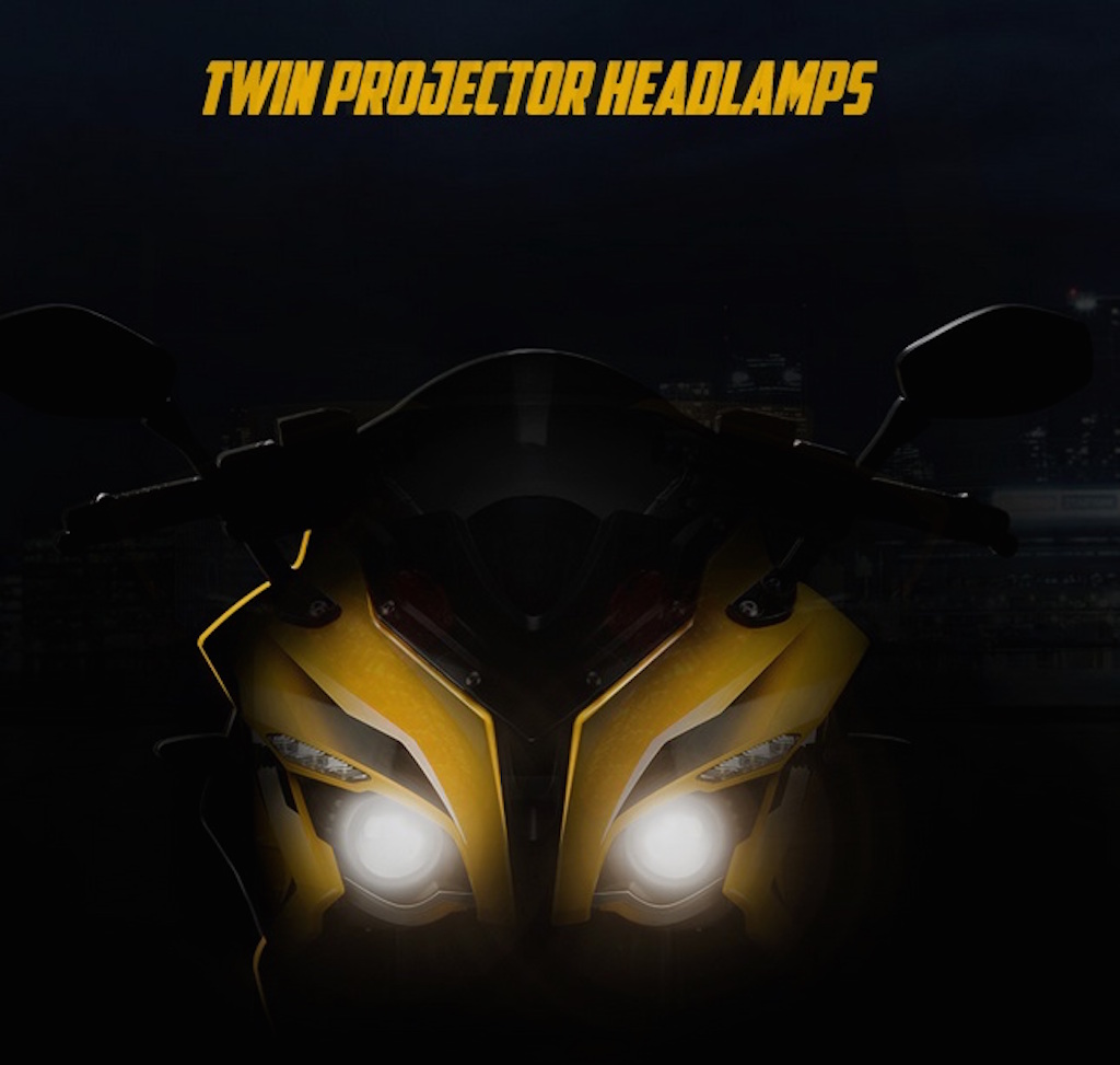 Bajaj Pulsar RS200 Projector Lamps Teaser
