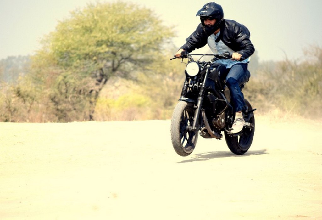 Bajaj Pulsar Scrambler Jump