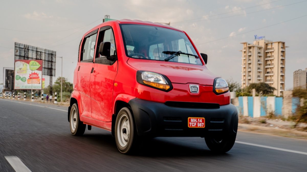 In India Bajaj Qute Re60 Car Price Quadricycle Motor Bajaj Qute