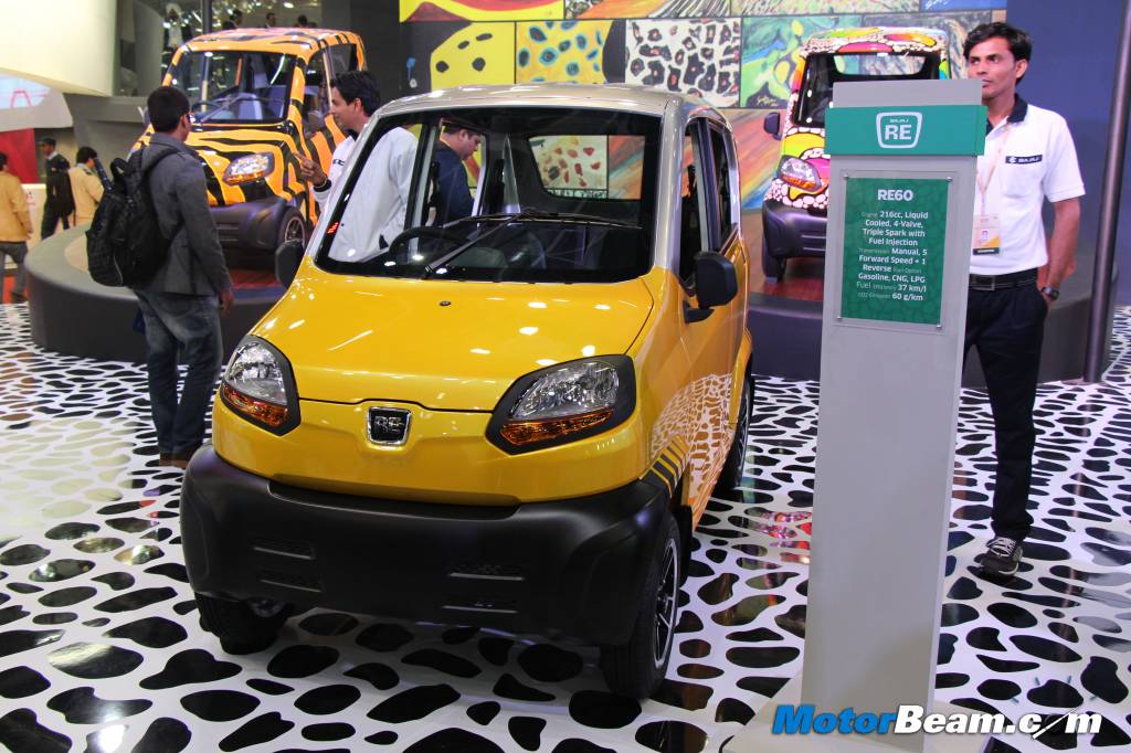 Bajaj RE60 Production Version