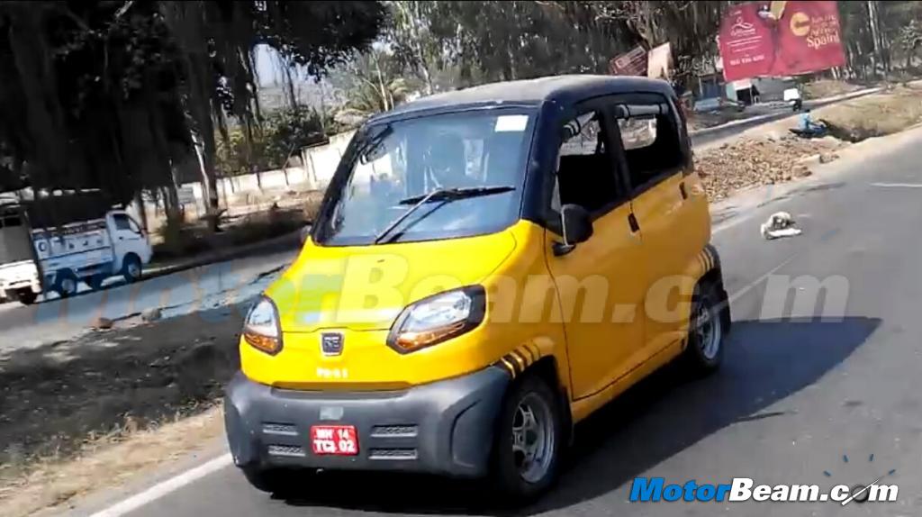 Bajaj RE60 Test Car