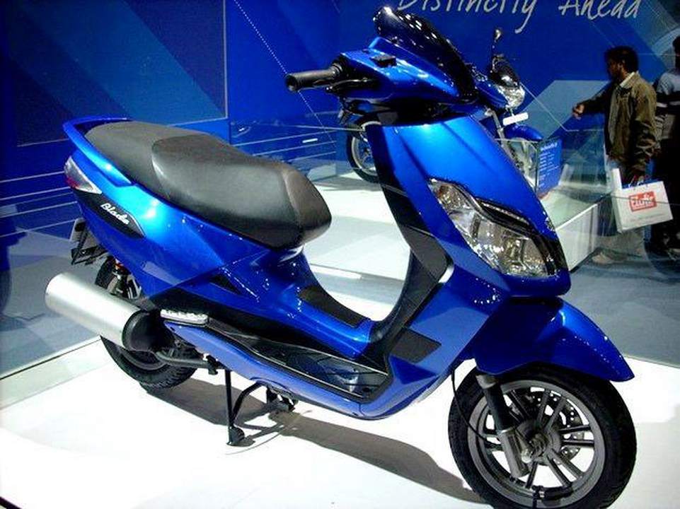 bajaj company scooty