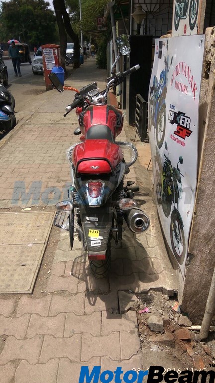 Bajaj V15 New Colour Rear