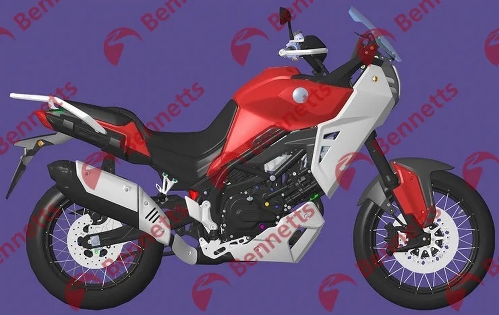 Benelli 650cc ADV Patent Side