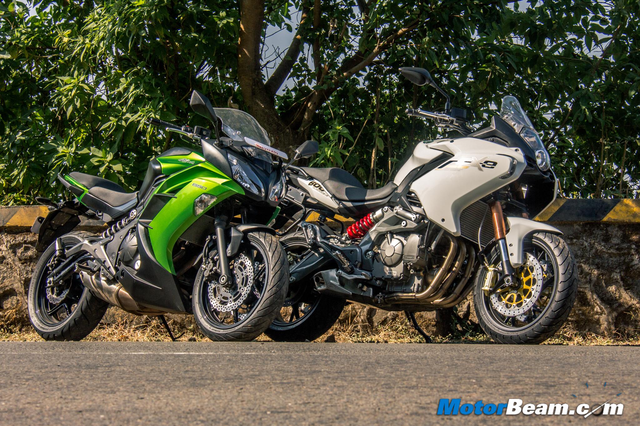 Benelli BN 600 GT vs Kawasaki Ninja 650 Comparison Review