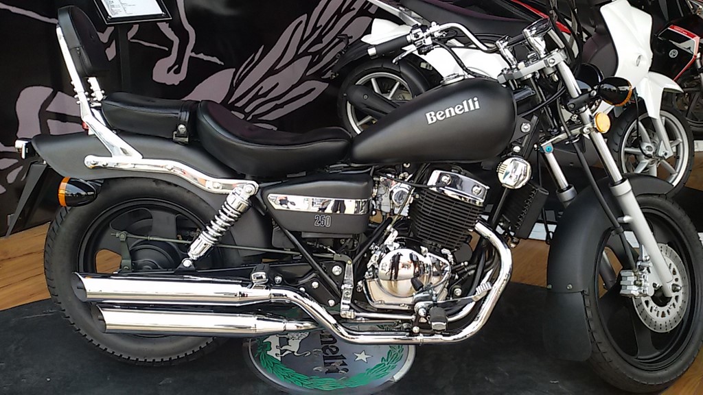 Benelli MotoBi-250 Patagonian Eagle Side Profile