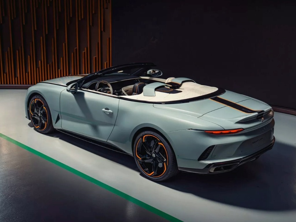 Bentley Batur Convertible rear