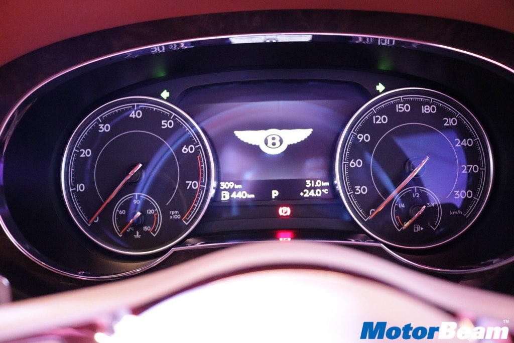 Bentley Bentayga Instrument Cluster