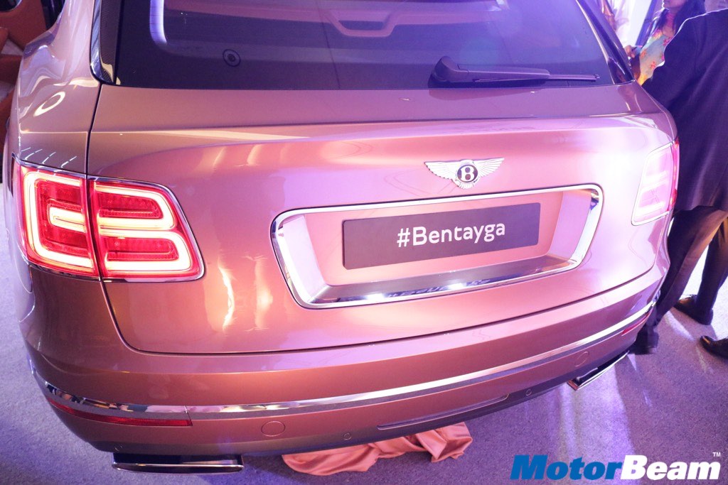 Bentley Bentayga Rear Profile