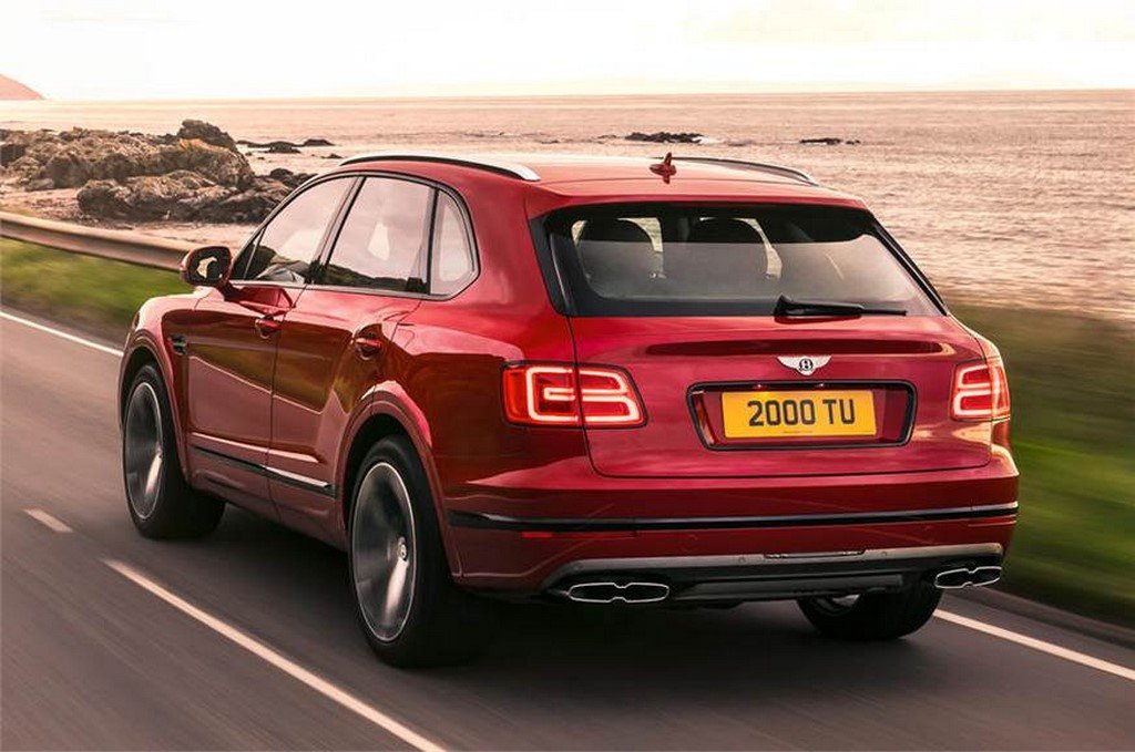 Bentley Bentayga V8 Rear