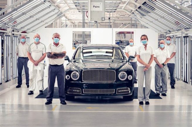 Bentley Mulsanne Production