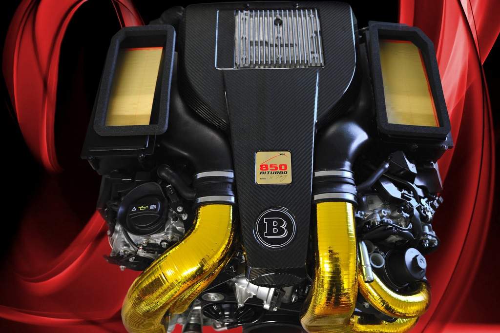 Brabus 850 BiTurbo Engine