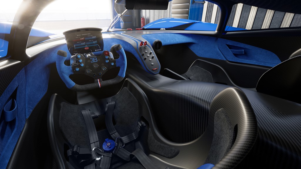 Bugatti Bolide Concept Interior