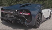 Bugatti Chiron Tracking Car