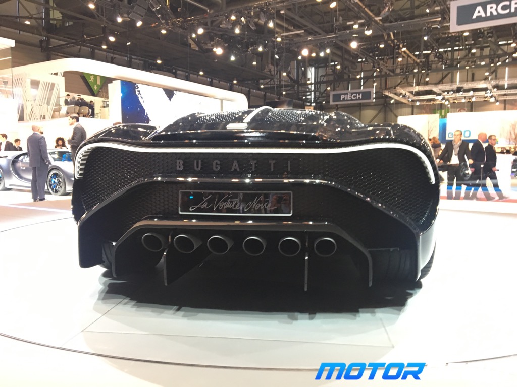 Bugatti La Voiture Noire Rear