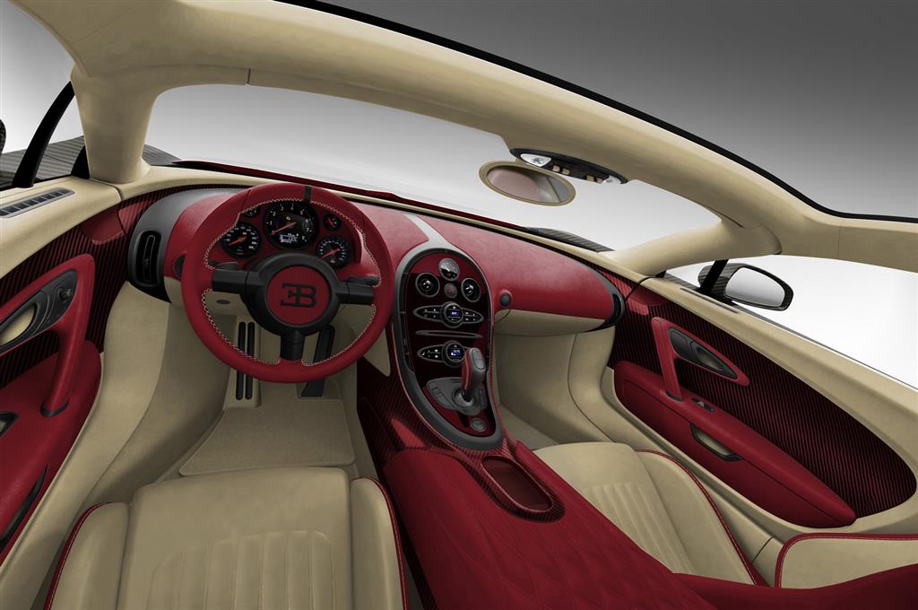 Bugatti Veyron La Finale Interiors