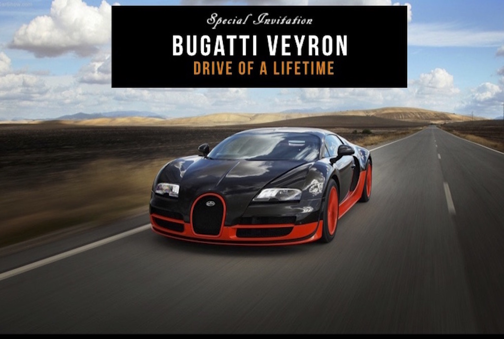 Bugatti Veyron Vitesse Driving Tour Germany