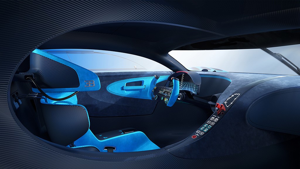 Bugatti Vision Gran Turismo Interiors
