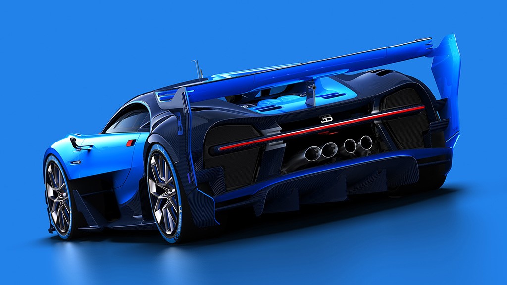 Bugatti Vision Gran Turismo Rear