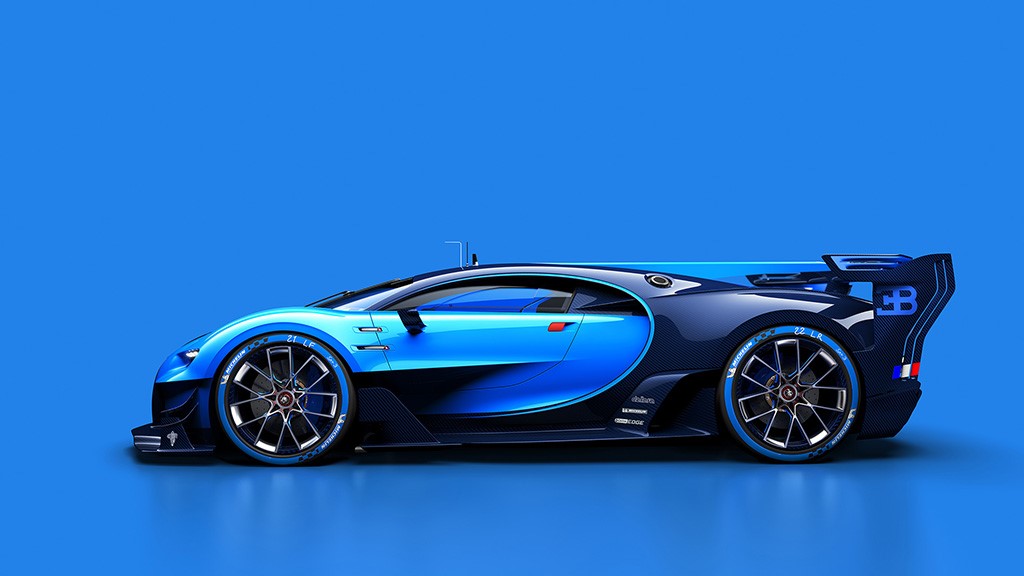 Bugatti Vision Gran Turismo Side
