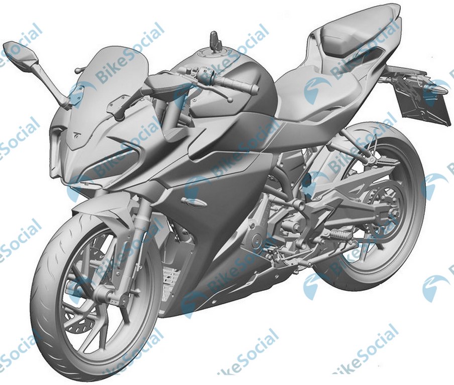 CF Moto 300SR Front