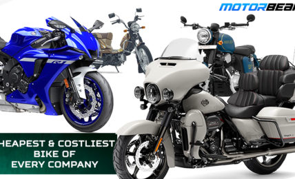 Cheapest & Costliest Bikes Of Every Company In India