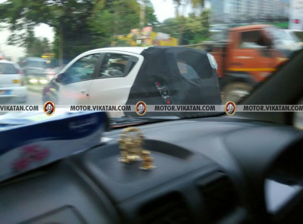 Chevrolet Beat Activ Spied