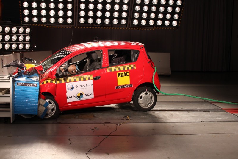 Chevrolet Beat Crash Test