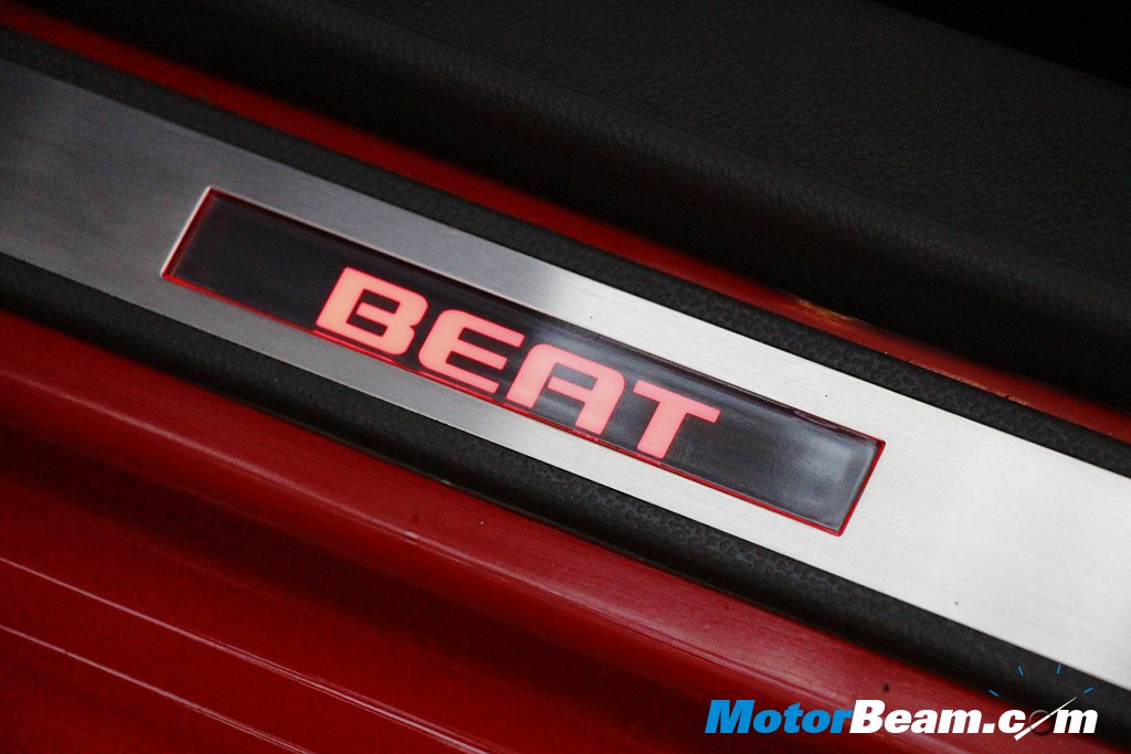 Chevrolet Beat ManU Edition Scuff Plates