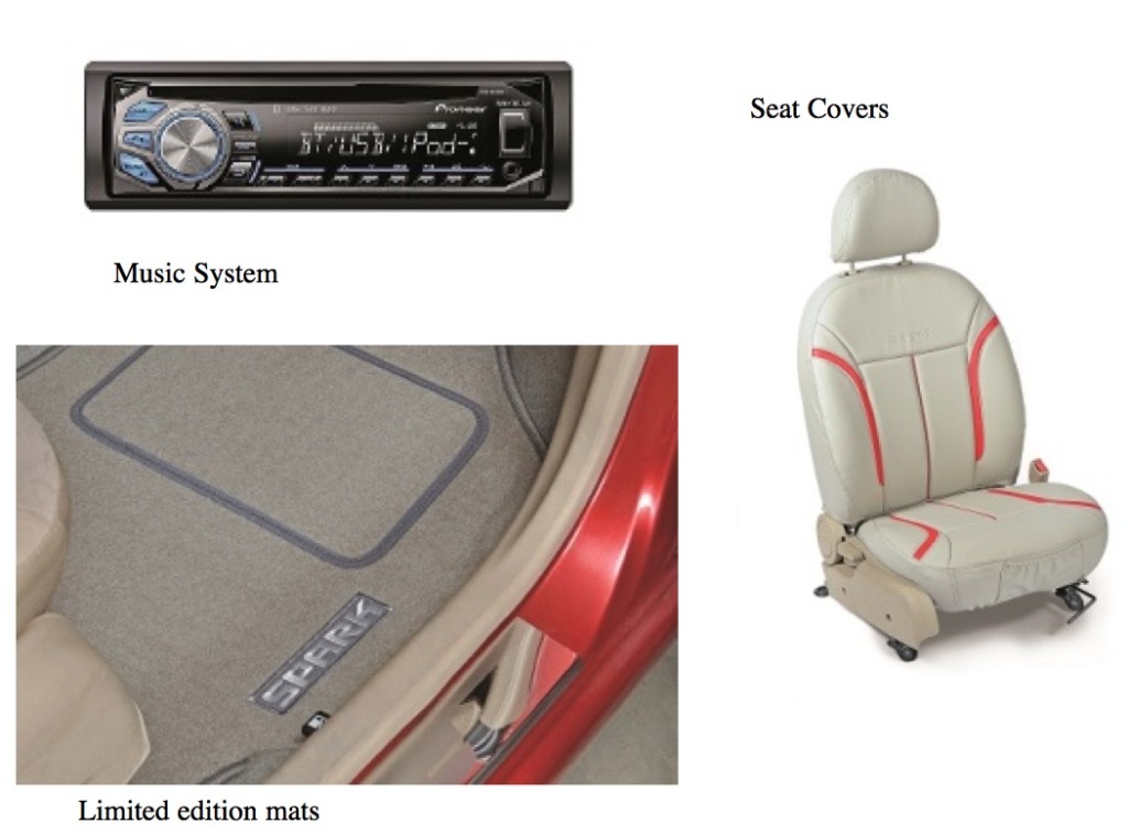 Chevrolet Spark Limited Edition Seat Cover