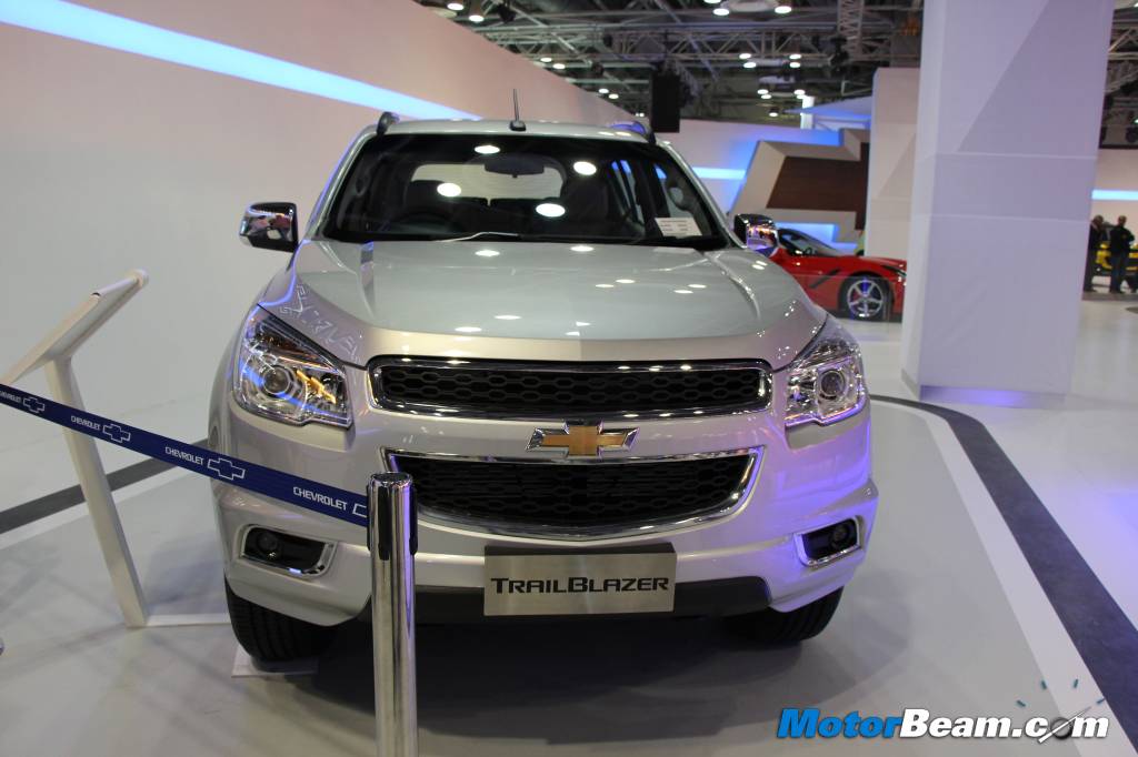 Chevrolet TrailBlazer India Front