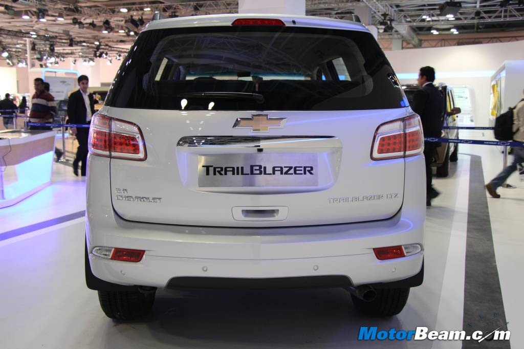 Chevrolet TrailBlazer India Rear