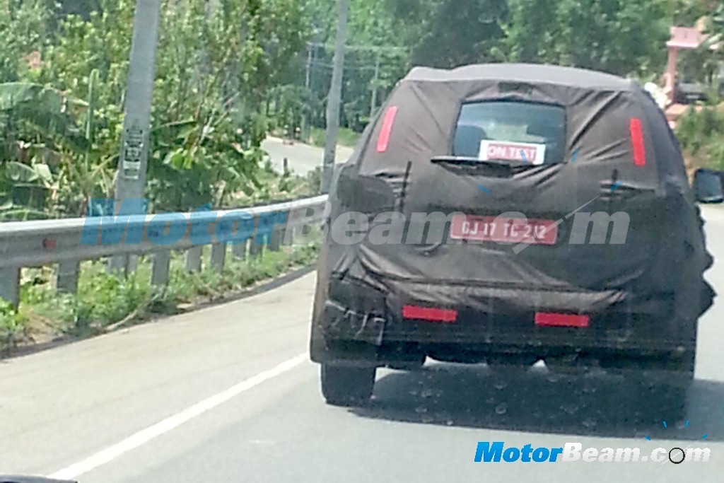 Chevrolet TrailBlazer India Spy Shot