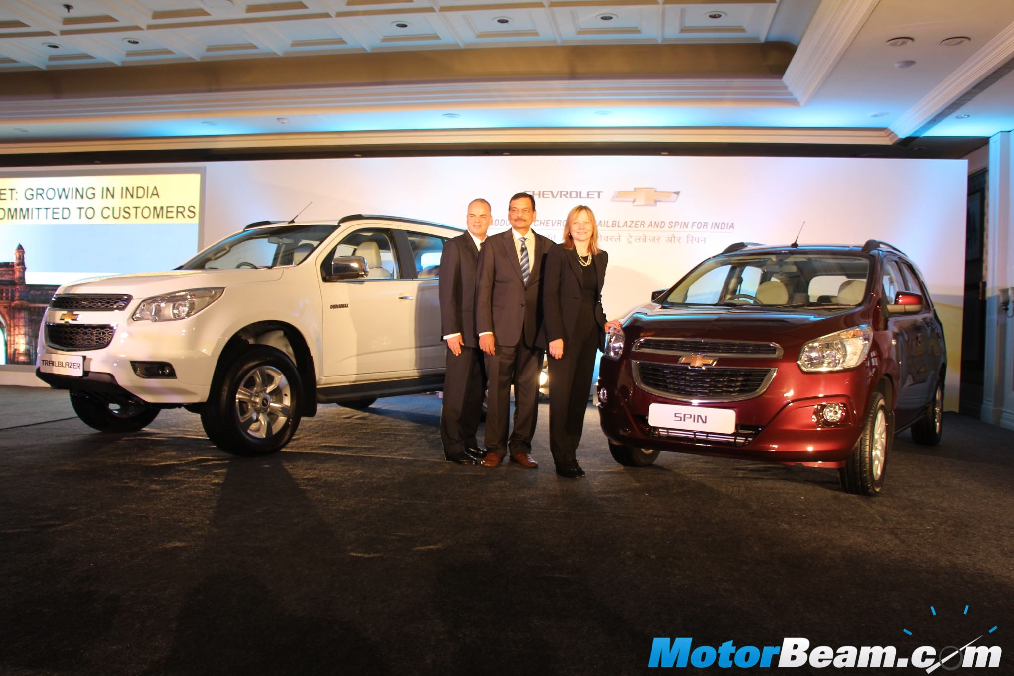 Chevrolet Trailblazer Spin Unveiling