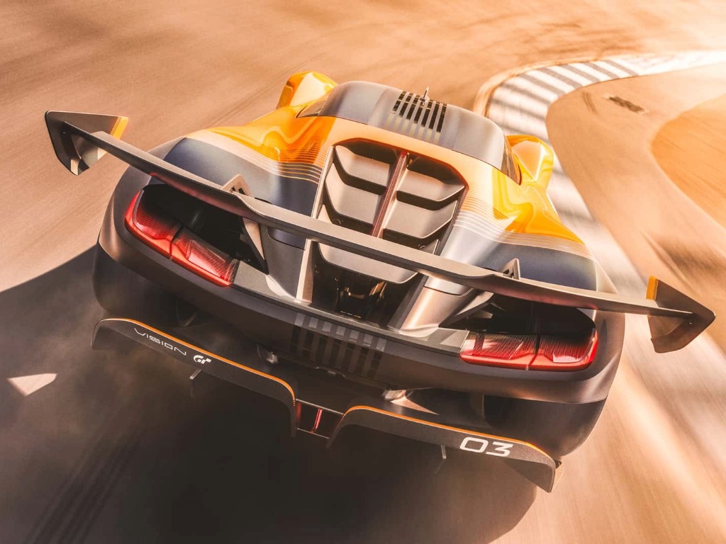 Chevy Corvette CX.R Vision rear