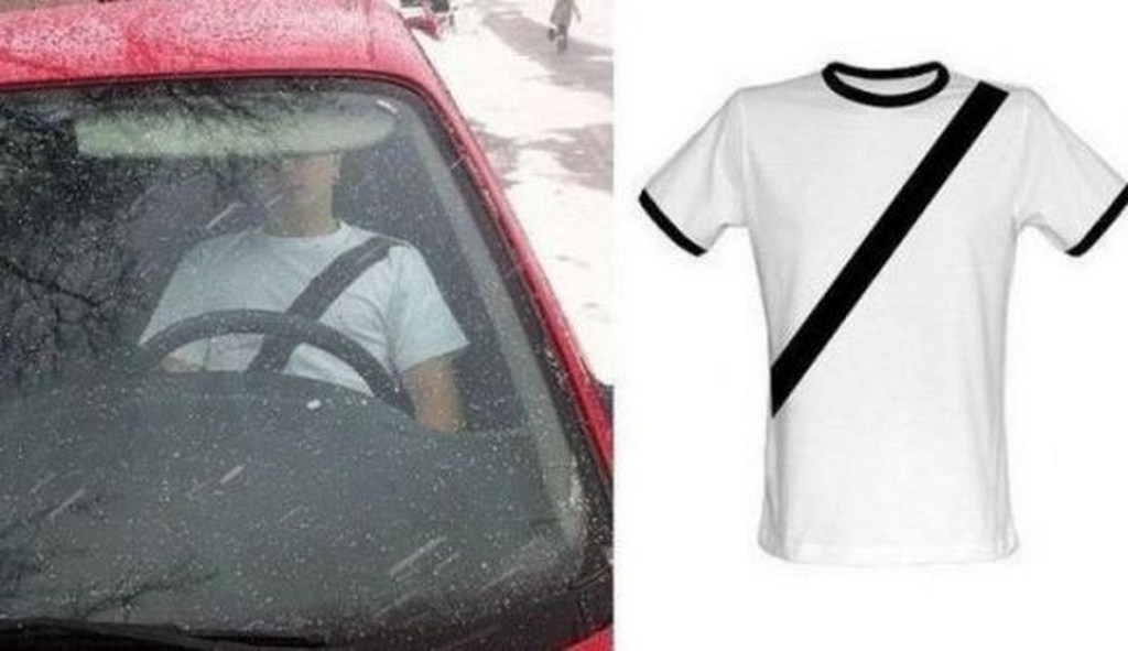China Seatbelt Shirt