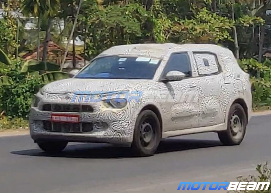 Citroen 7-Seater Spotted Testing