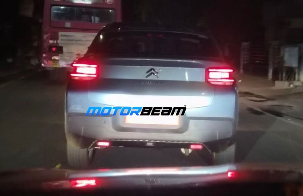 Citroen Basalt Spotted India