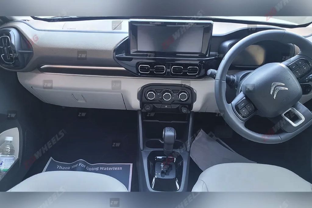 Citroen C3 Aircross Automatic Interior Spotted