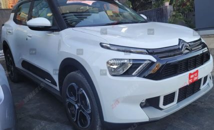 Citroen C3 Aircross Automatic Spied