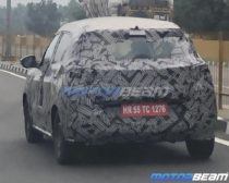 Citroen Compact SUV Spotted Rear