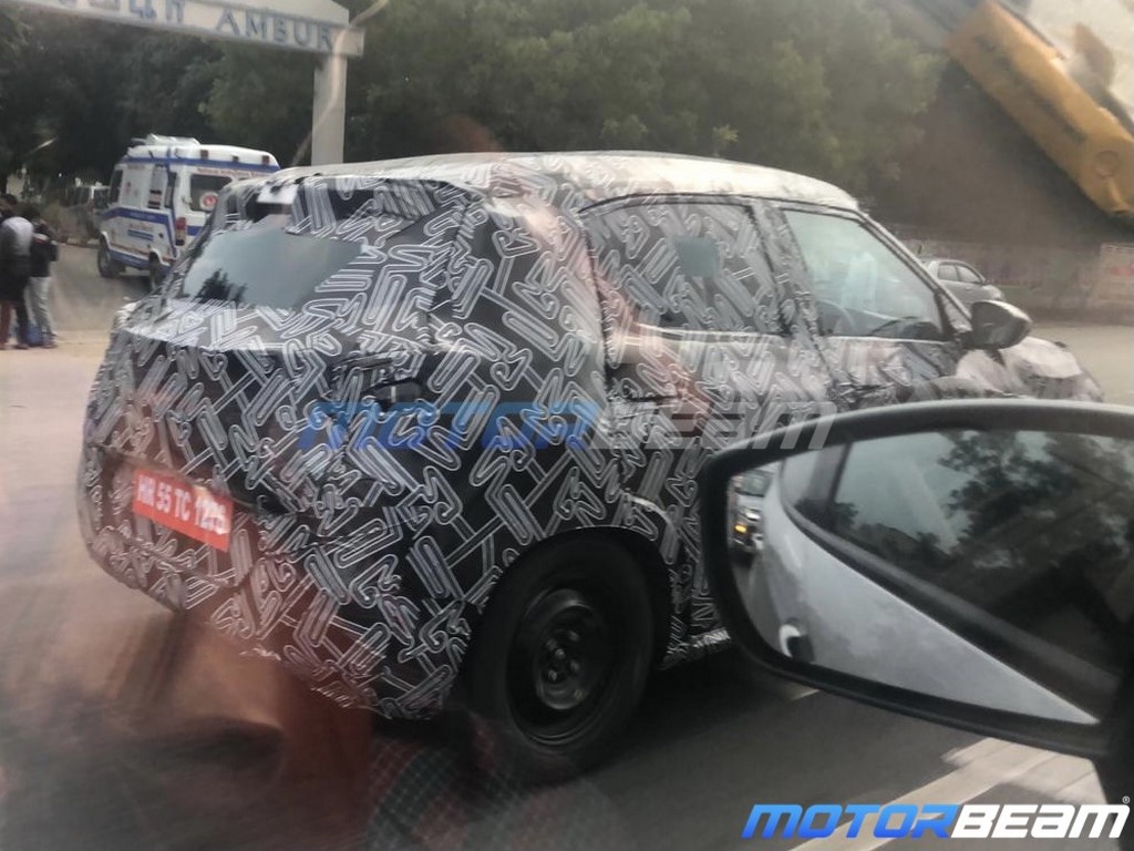 Citroen Compact SUV Spotted Side