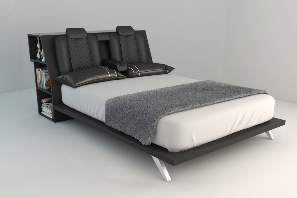 Consolatio Car Bed Leather Seats Headboard